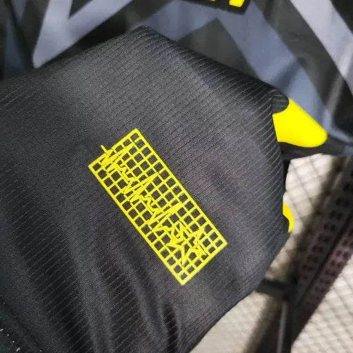 "Camisa Bota Fogo Away 4th 23/24 - Torcedor Masculina Preta e Amarela - Netmantos"