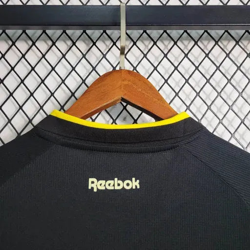 "Camisa Bota Fogo Away 4th 23/24 - Torcedor Masculina Preta e Amarela - Netmantos"
