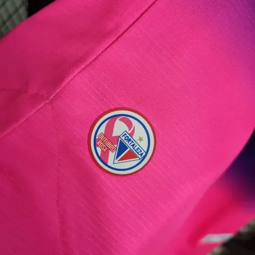 "Camisa Fortaleza 23/24 - Torcedor Masculina Roxo e Rosa - Netmantos"