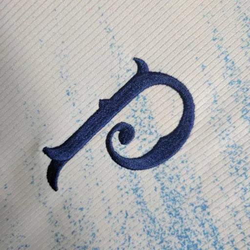 "Camisa Palmeiras Edição Comemorativa 23/24 - Torcedor Masculina Branca, Azul e Rosa - Netmantos"