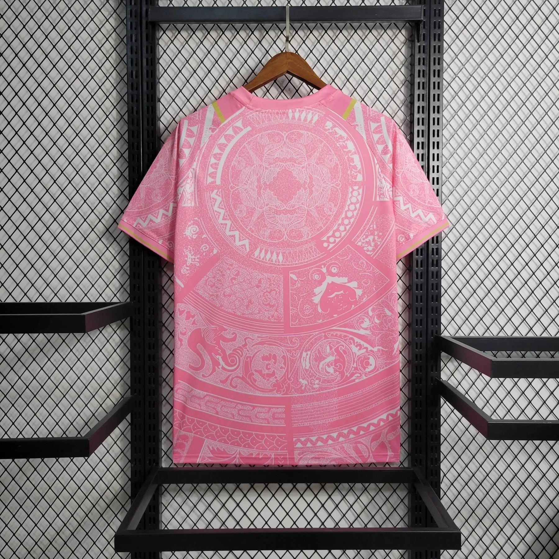 "Camisa Itália Edição Especial 23/24 - Torcedor Masculina Rosa - Netmantos"