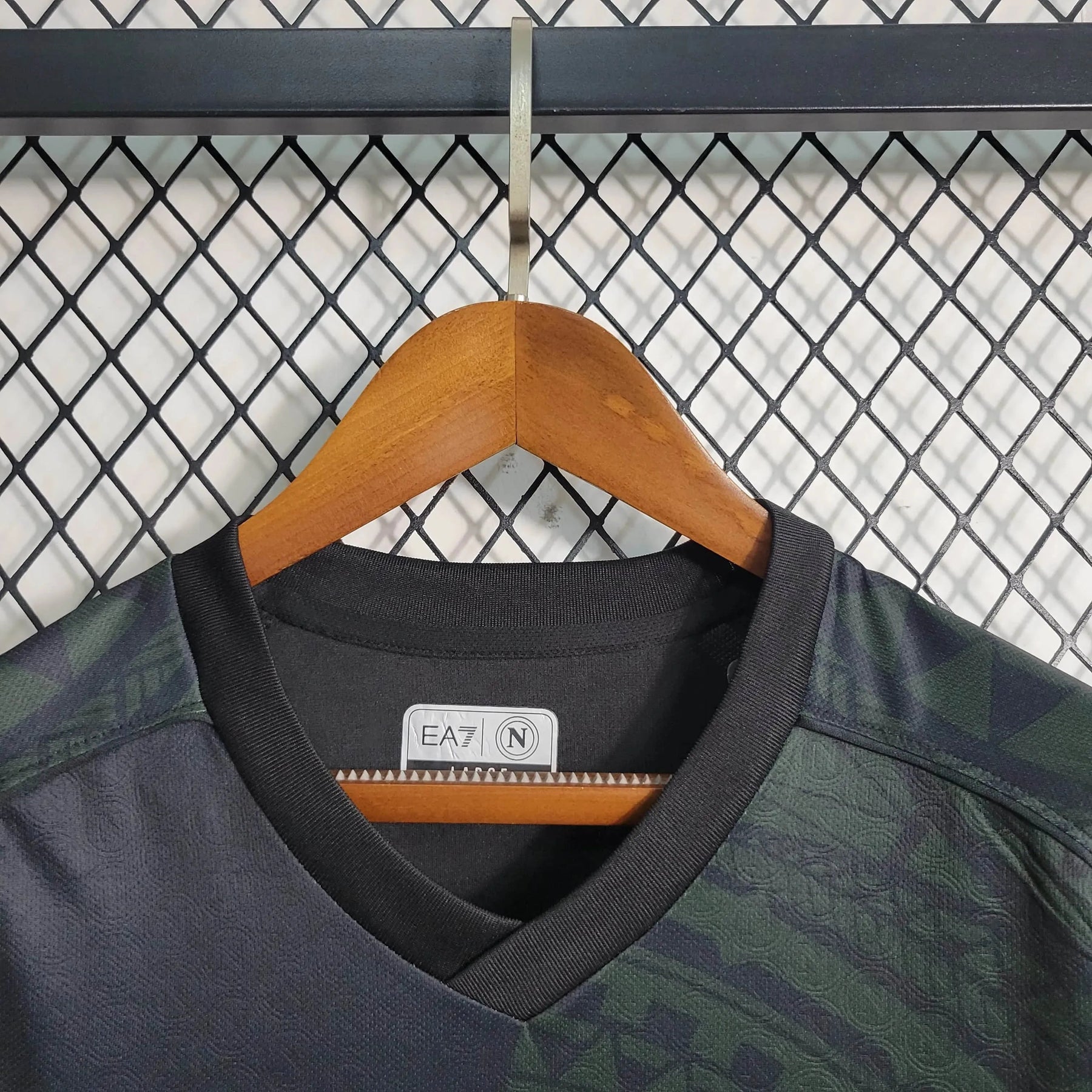 "Camisa Napoli Away II 23/24 - Torcedor Masculina Preta - Netmantos"