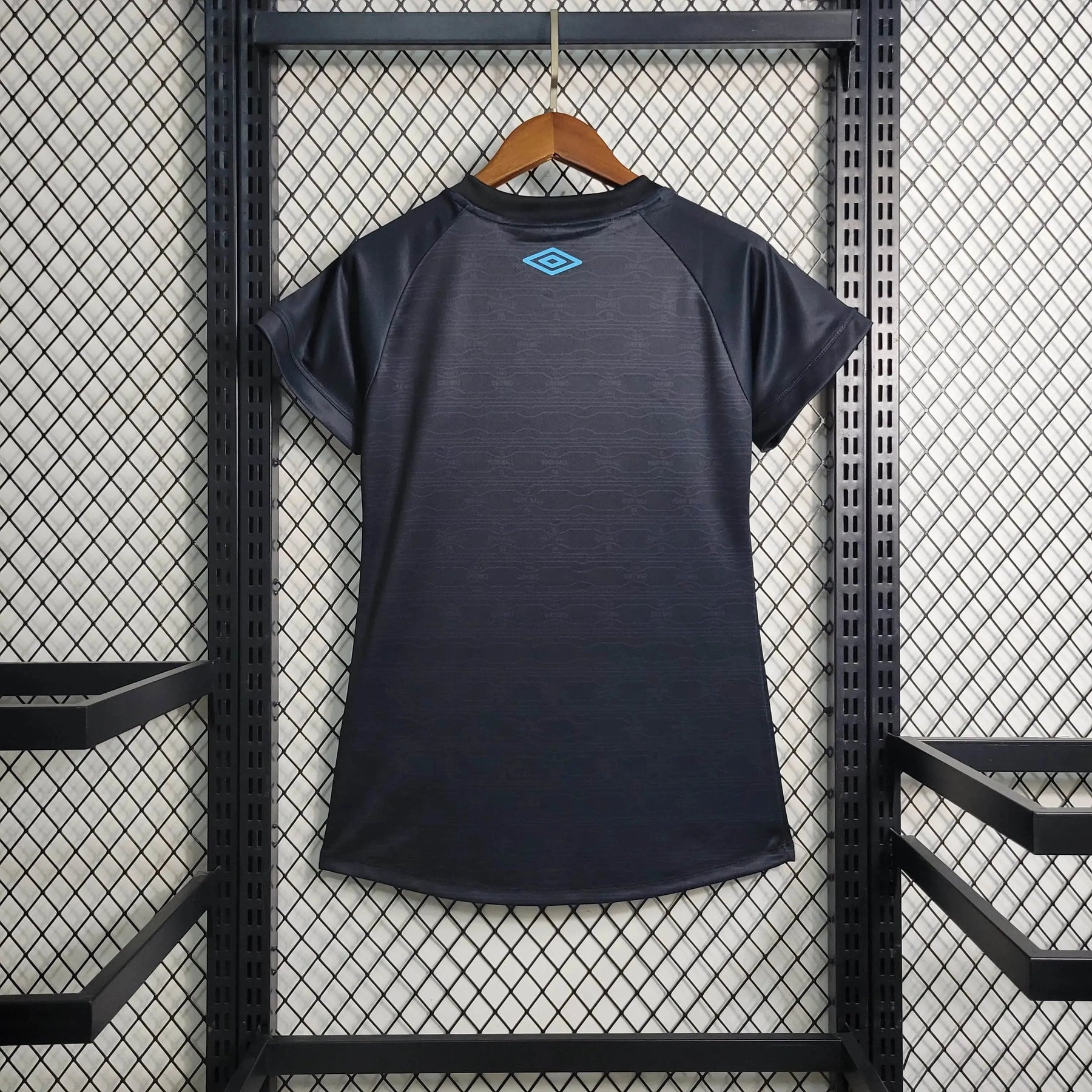 "Camisa Grêmio Away II 23/24 - Torcedor Feminina Preta e Azul - Netmantos"