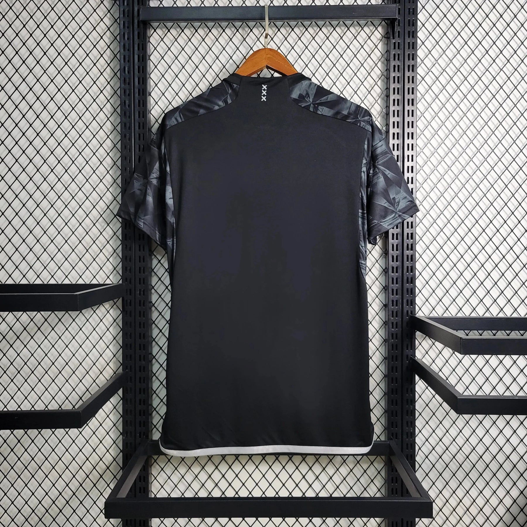 "Camisa Ajax Away II 23/24 - Torcedor Masculina Preta - Netmantos"
