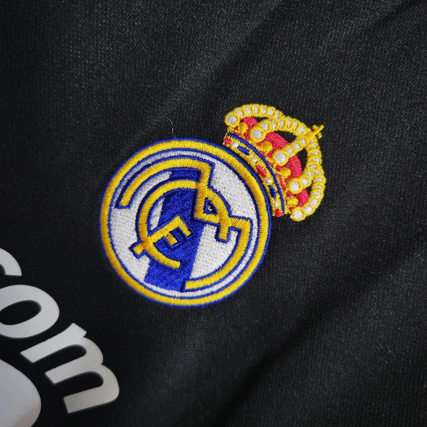 "Camisa Real Madrid Retrô Away 2008/09 - Torcedor Masculina Preta - Netmantos"