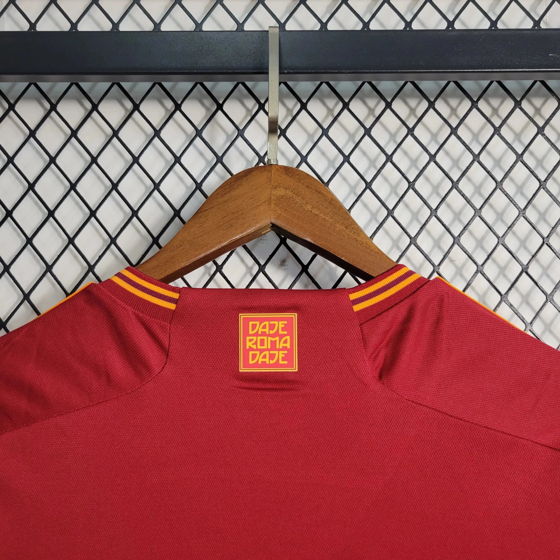 "Camisa Roma Home 23/24 - Torcedor Masculina Vermelha - Netmantos"