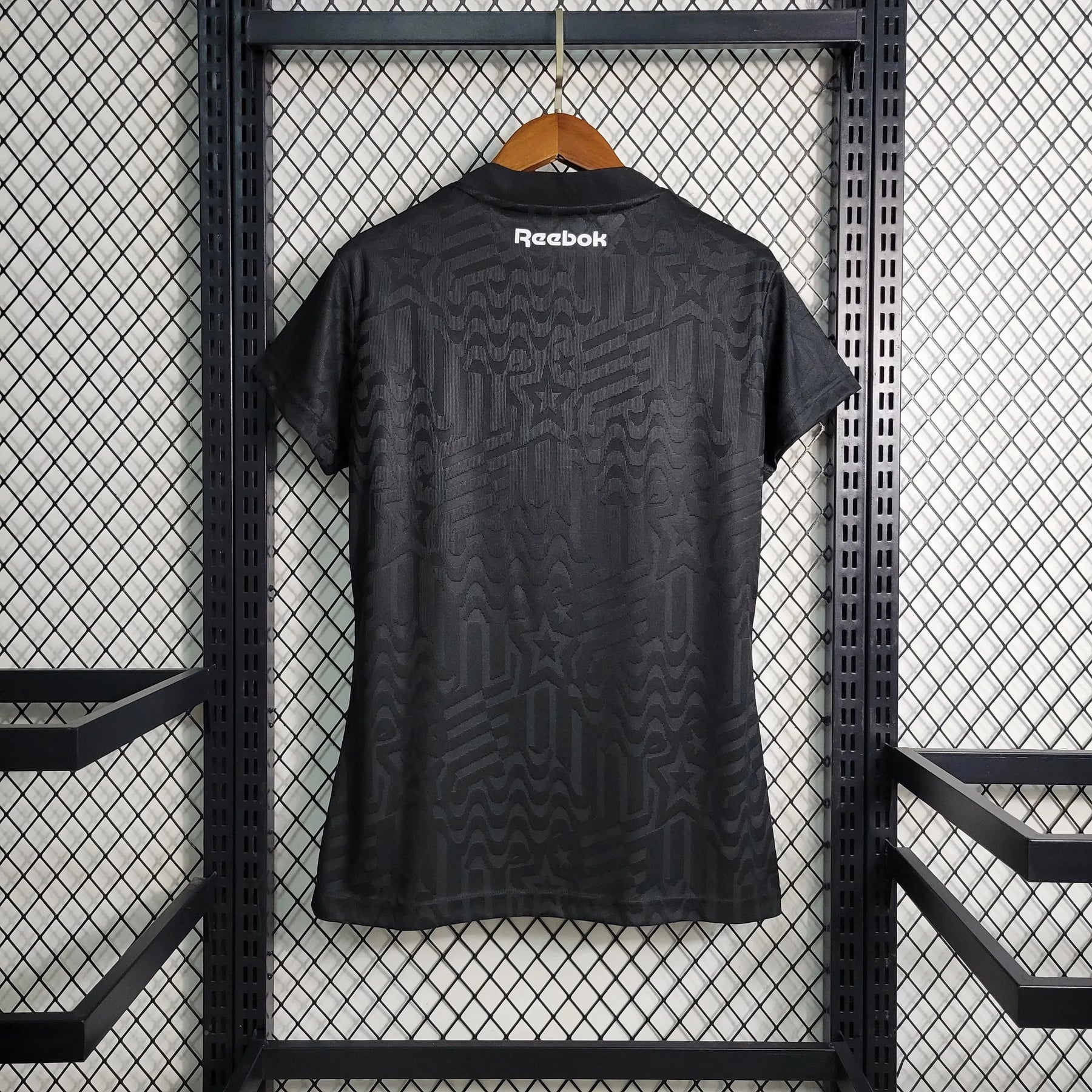 "Camisa Bota Fogo Away 23/24 - Torcedor Feminina Preta - Netmantos"