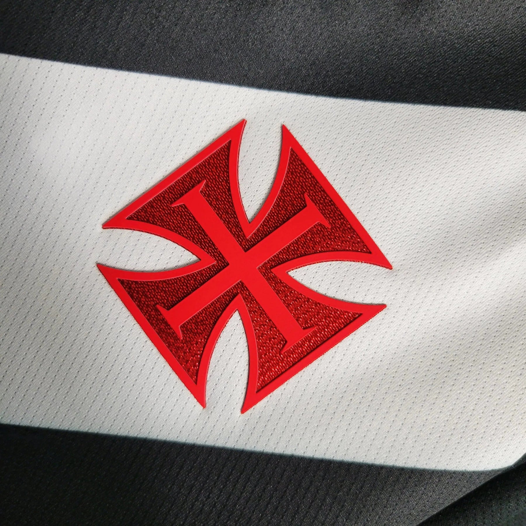"Camisa Vasco Home 23/24 - Torcedor Feminina Preta - Netmantos"