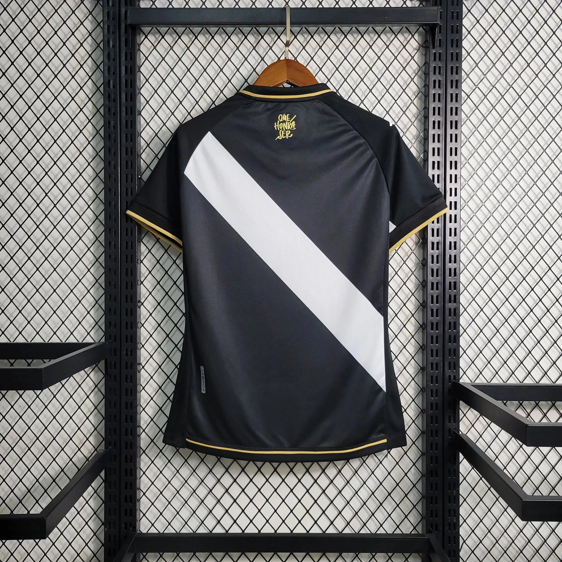 "Camisa Vasco Home 23/24 - Torcedor Feminina Preta - Netmantos"