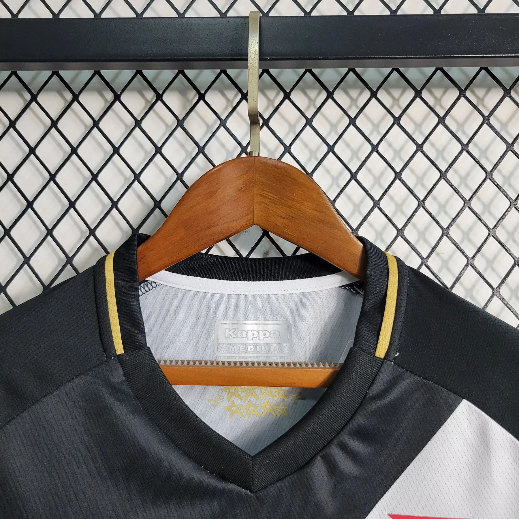 "Camisa Vasco Home 23/24 - Torcedor Feminina Preta - Netmantos"
