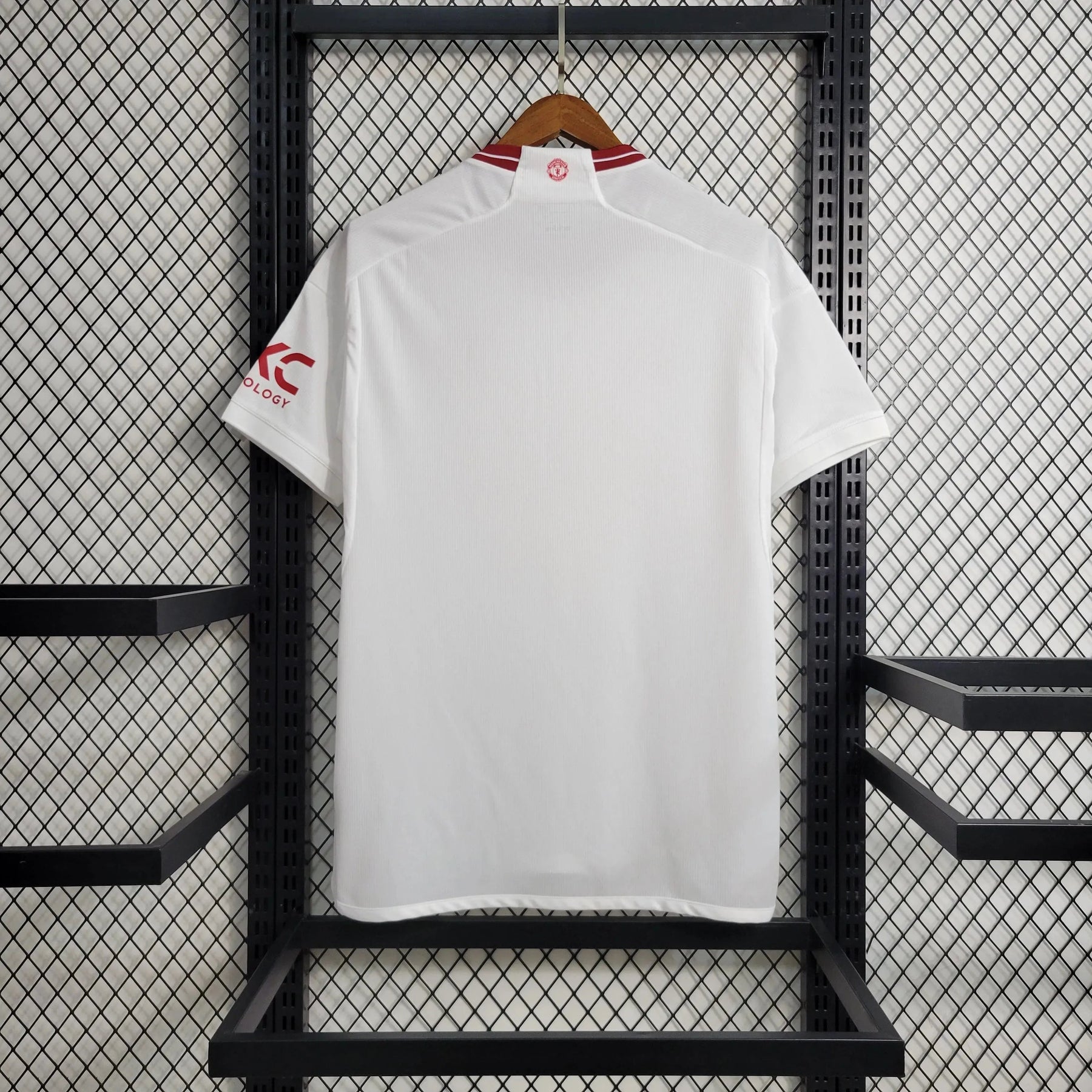 "Camisa Manchester United Away 23/24 - Torcedor Masculina Branca - Netmantos"