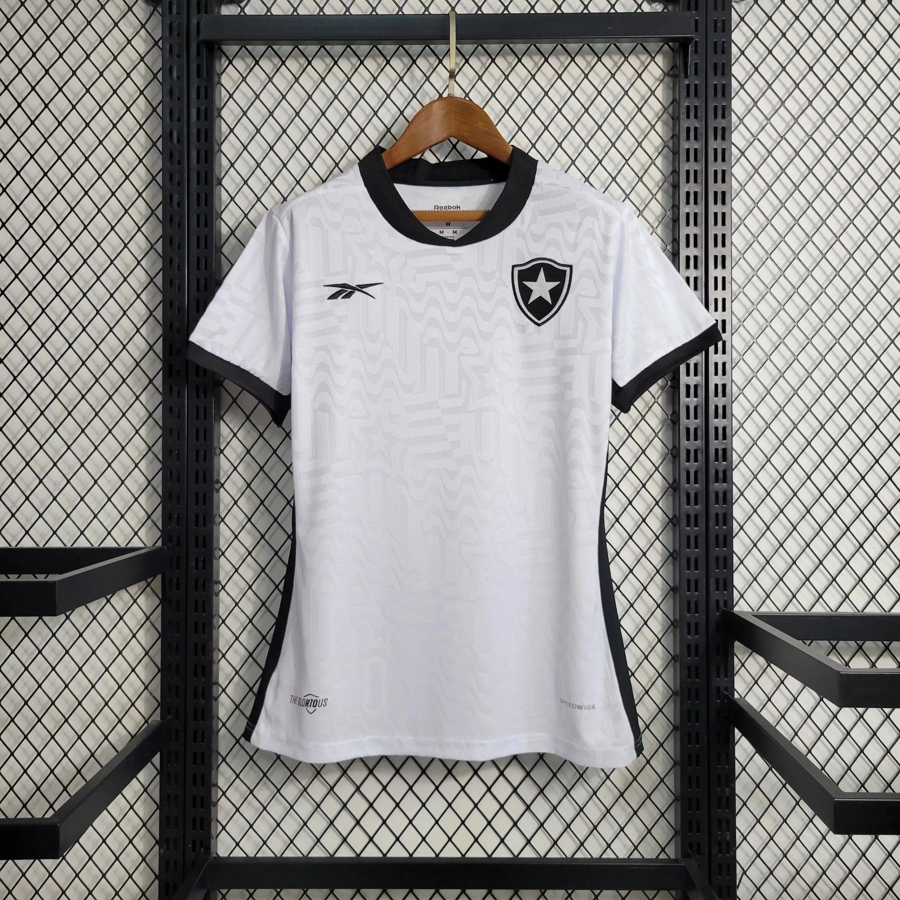 "Camisa Bota Fogo Away 23/24 - Torcedor Feminina Branca - Netmantos"