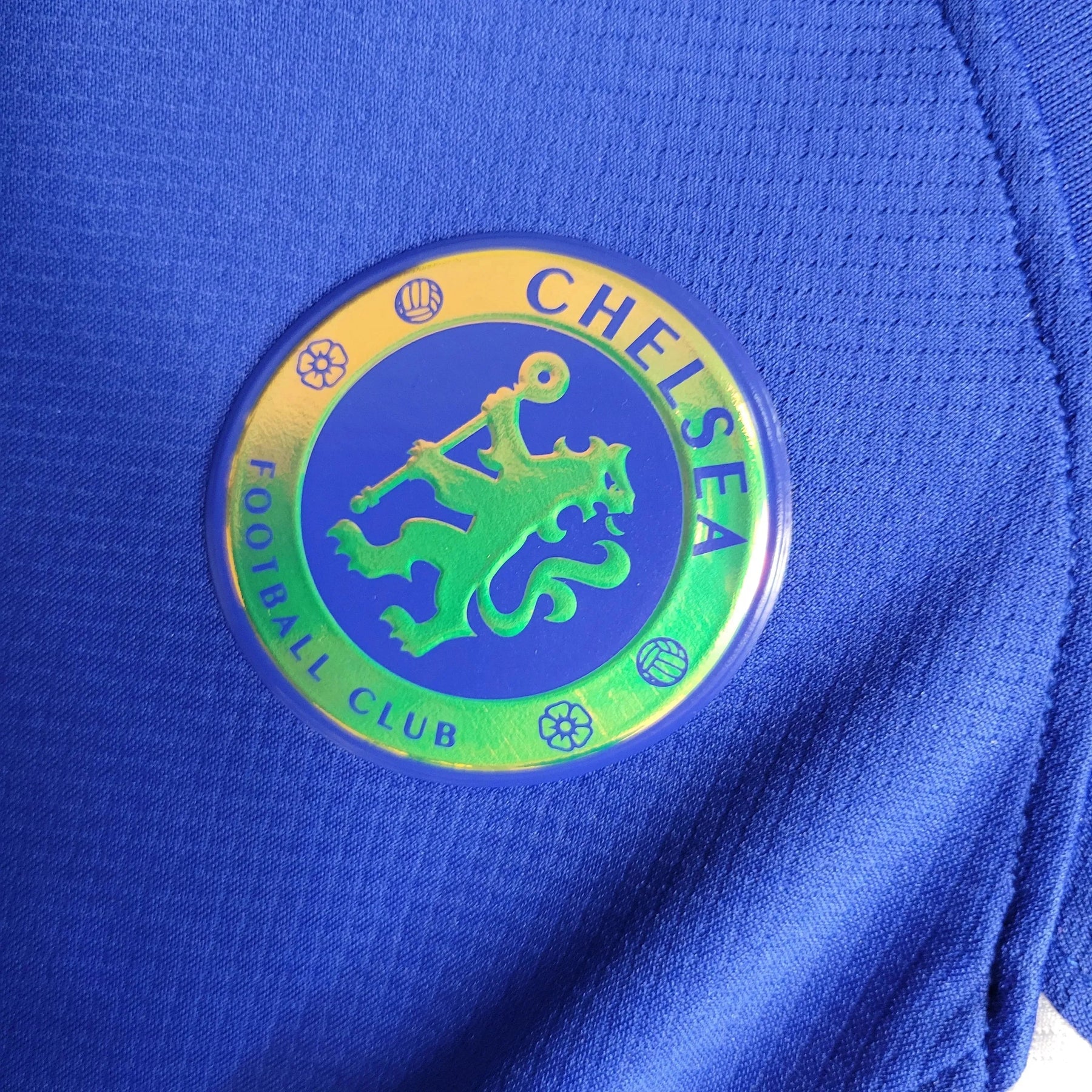"Camisa Chelsea Home 23/24 - Torcedor Feminina Azul Refletiva - Netmantos"