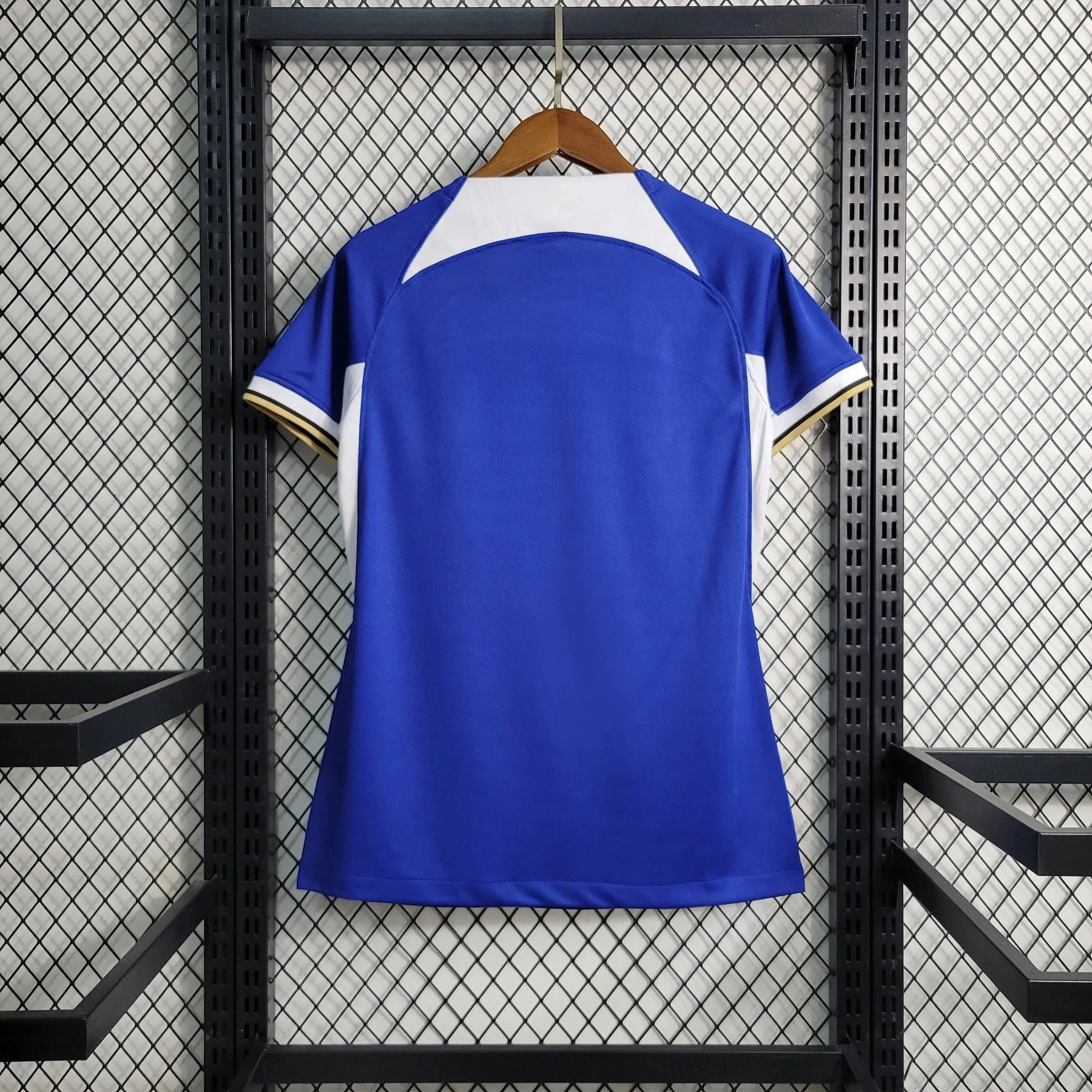 "Camisa Chelsea Home 23/24 - Torcedor Feminina Azul Refletiva - Netmantos"