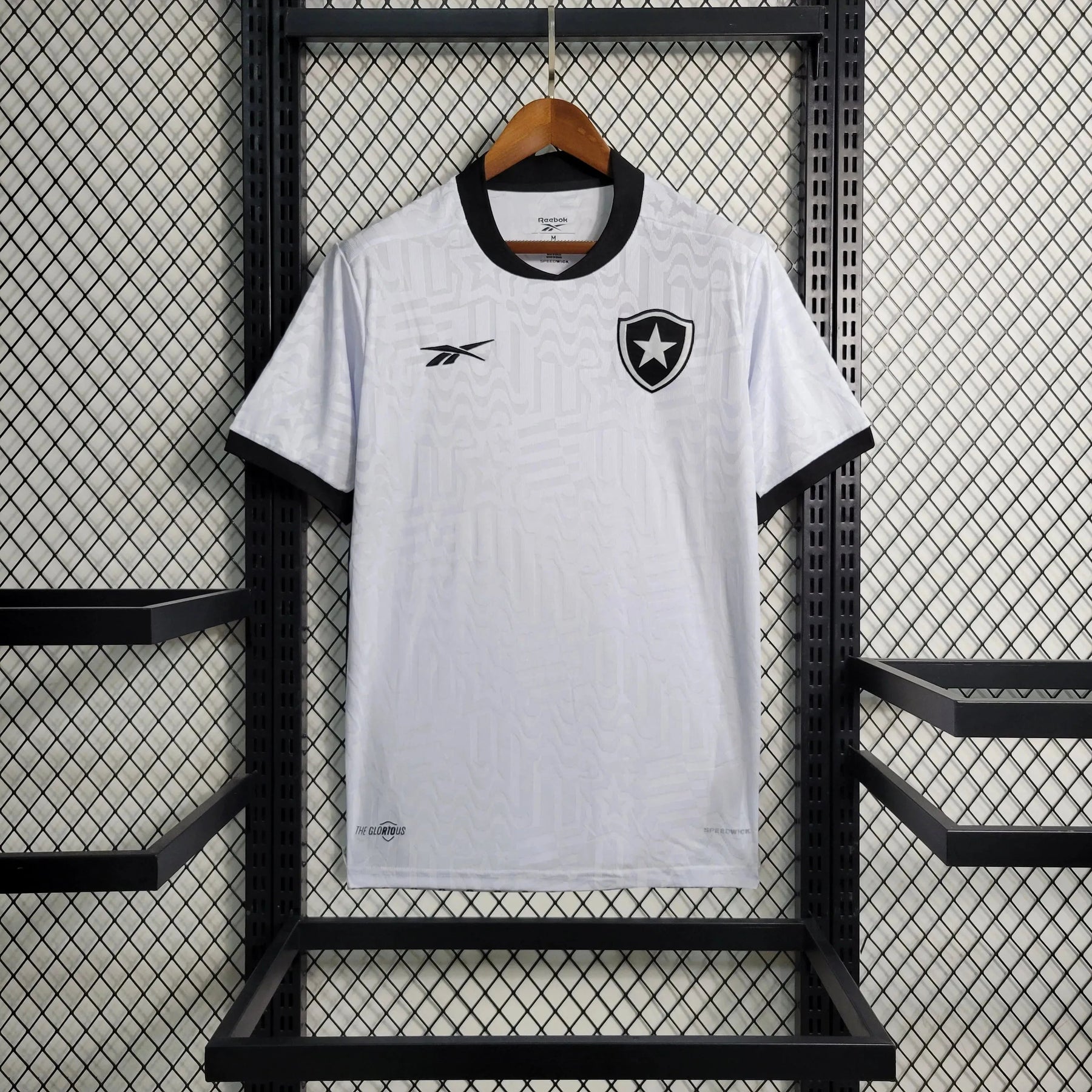 "Camisa Bota Fogo Away 23/24 - Torcedor Masculina Branca - Netmantos"