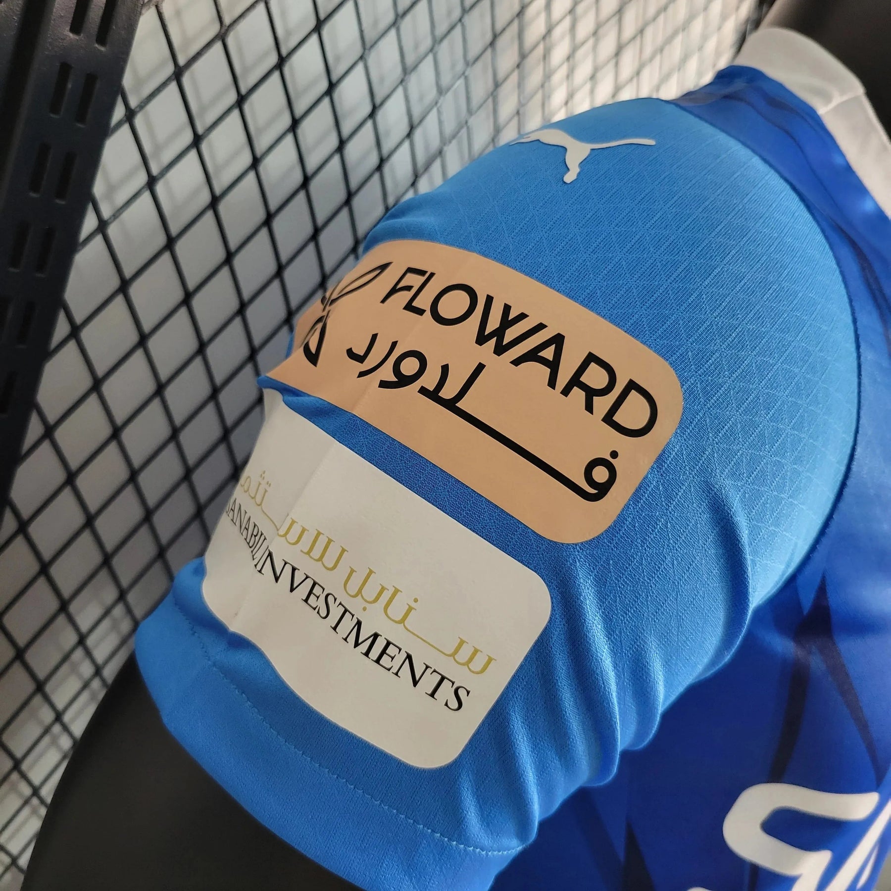 "Camisa Al-Hilal Home 23/24 - Jogador Masculina Azul + Neymar 10 - Netmantos"