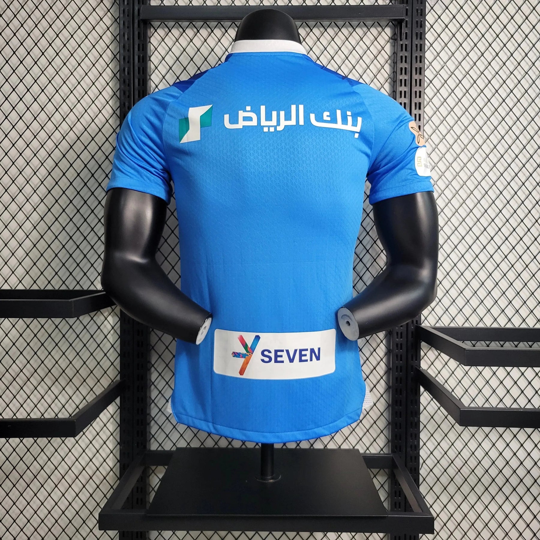 "Camisa Al-Hilal Home 23/24 - Jogador Masculina Azul + Neymar 10 - Netmantos"