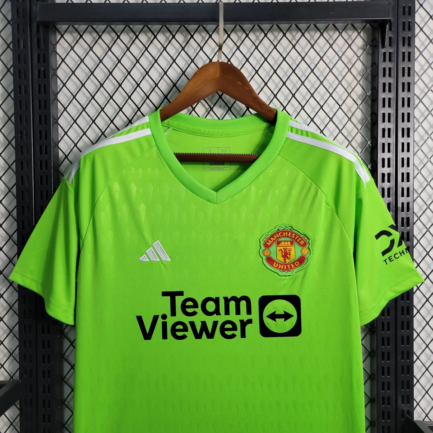 "Camisa Manchester United Goleiro 23/24 - Torcedor Masculina Verde - Netmantos"