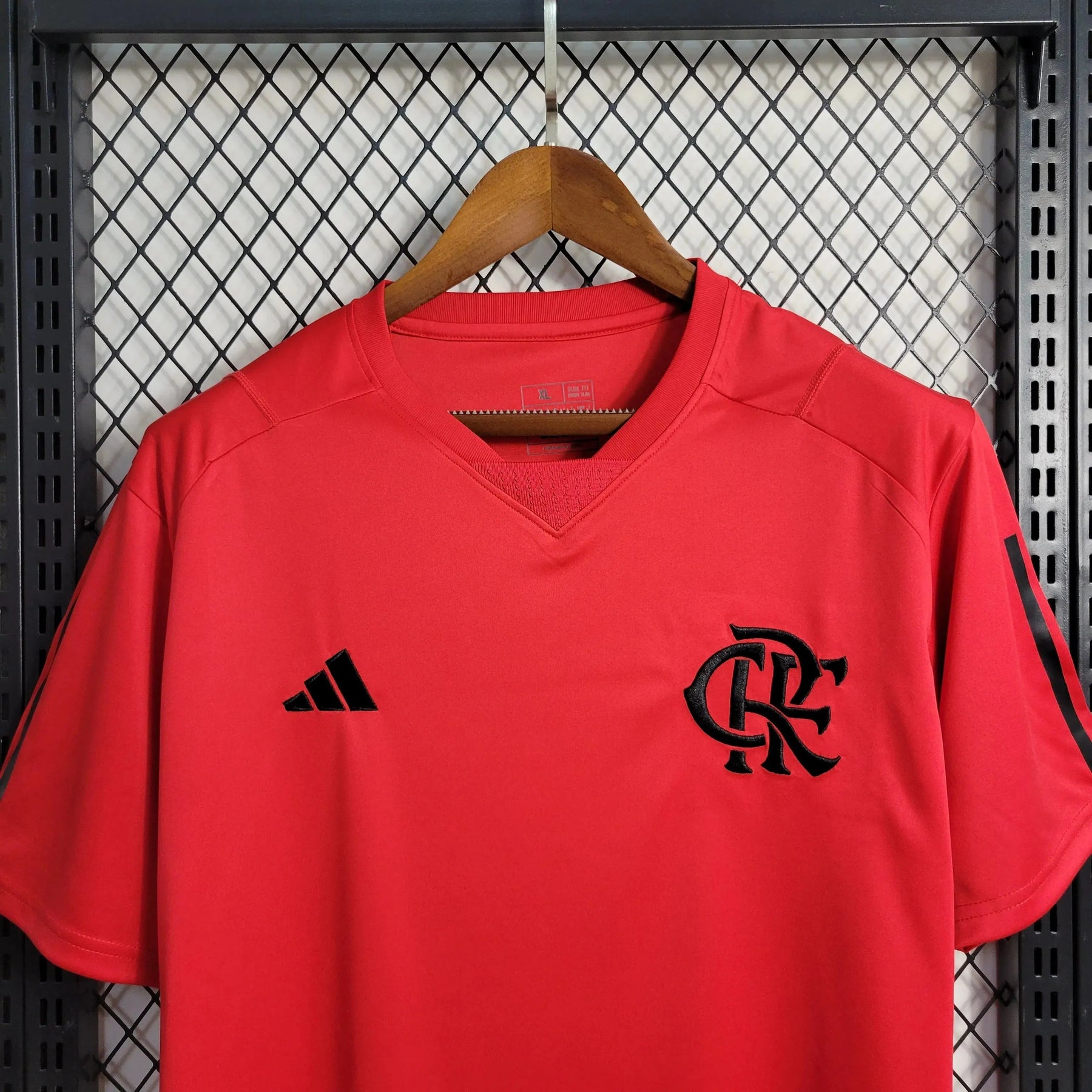 "Camisa Flamengo Treino 23/24 - Torcedor Masculina Vermelha - Netmantos"