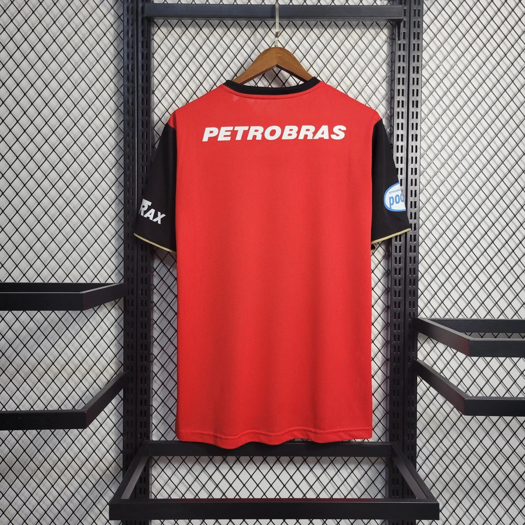"Camisa Flamengo Retrô Home 2007/08 - Torcedor Masculina PETROBRAS - Netmantos"