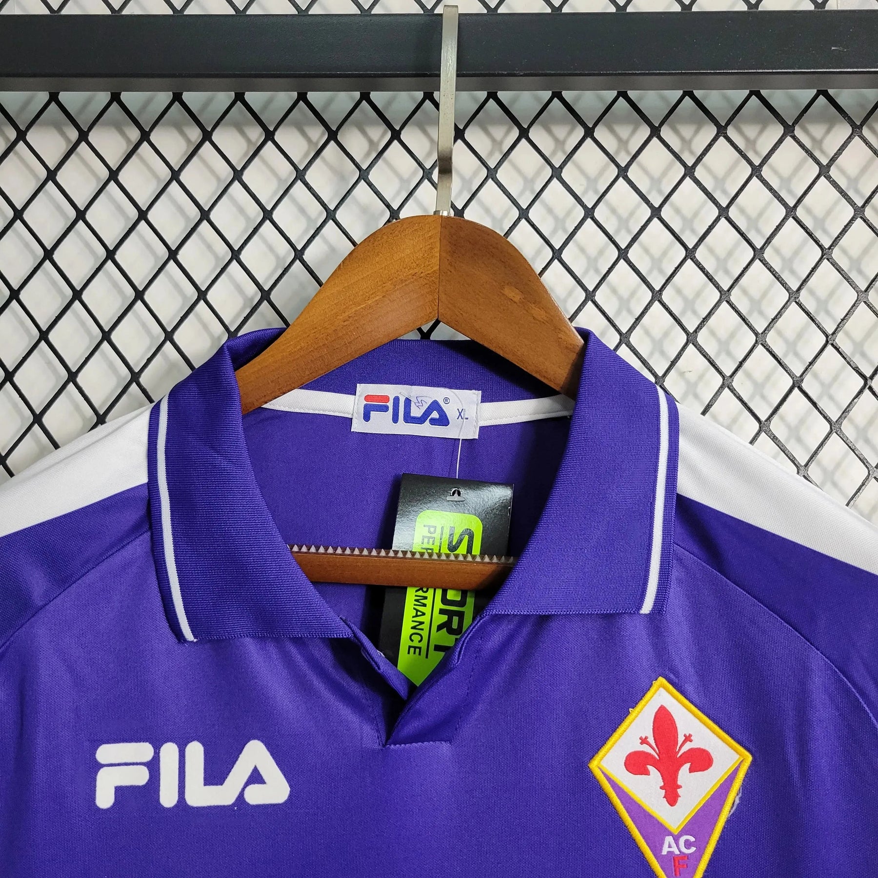 "Camisa Fiorentina Home Retrô 98/99 - Torcedor Masculina Roxa Nintendo - Netmantos"