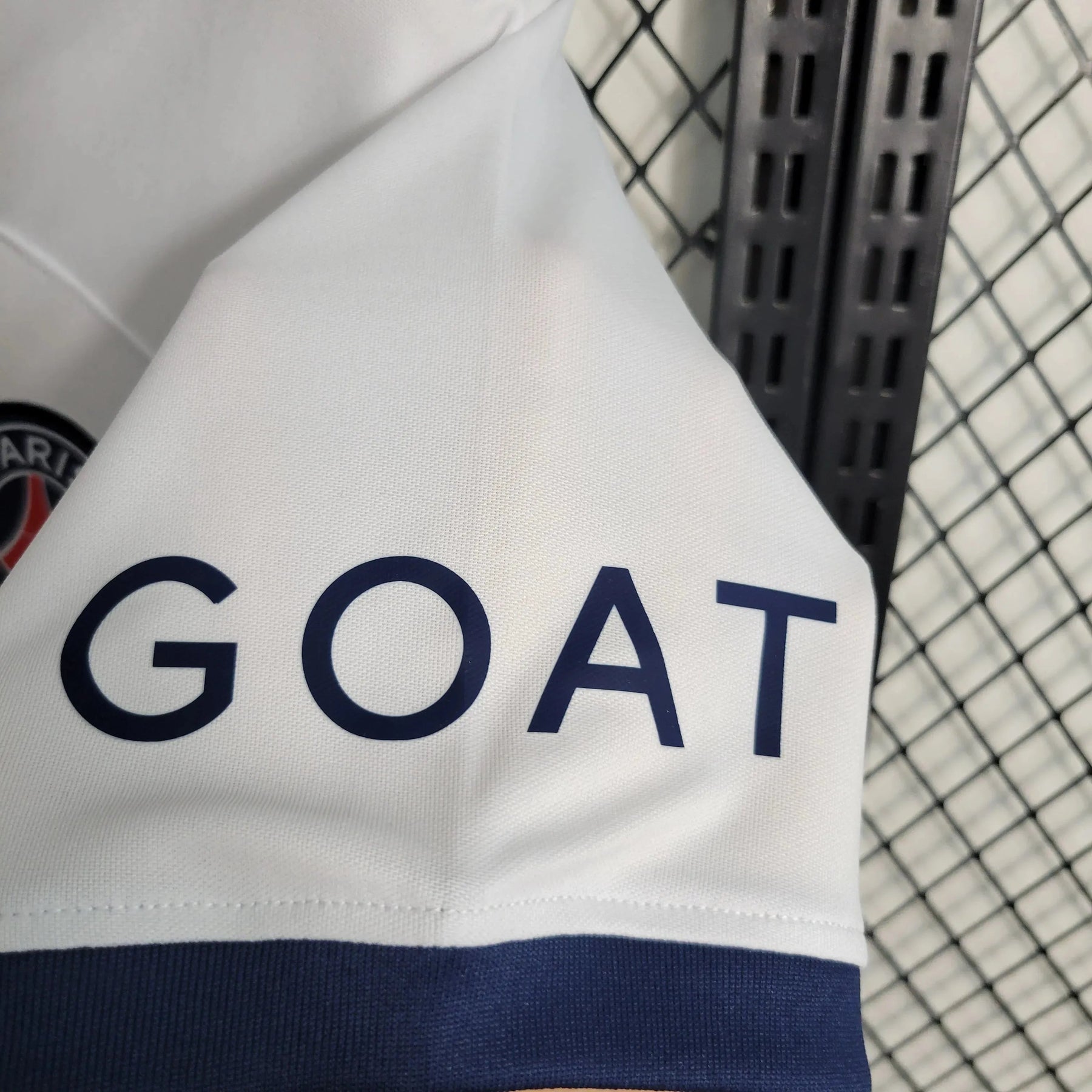 "Camisa PSG Away 23/24 - Torcedor Masculina Branca - Netmantos"