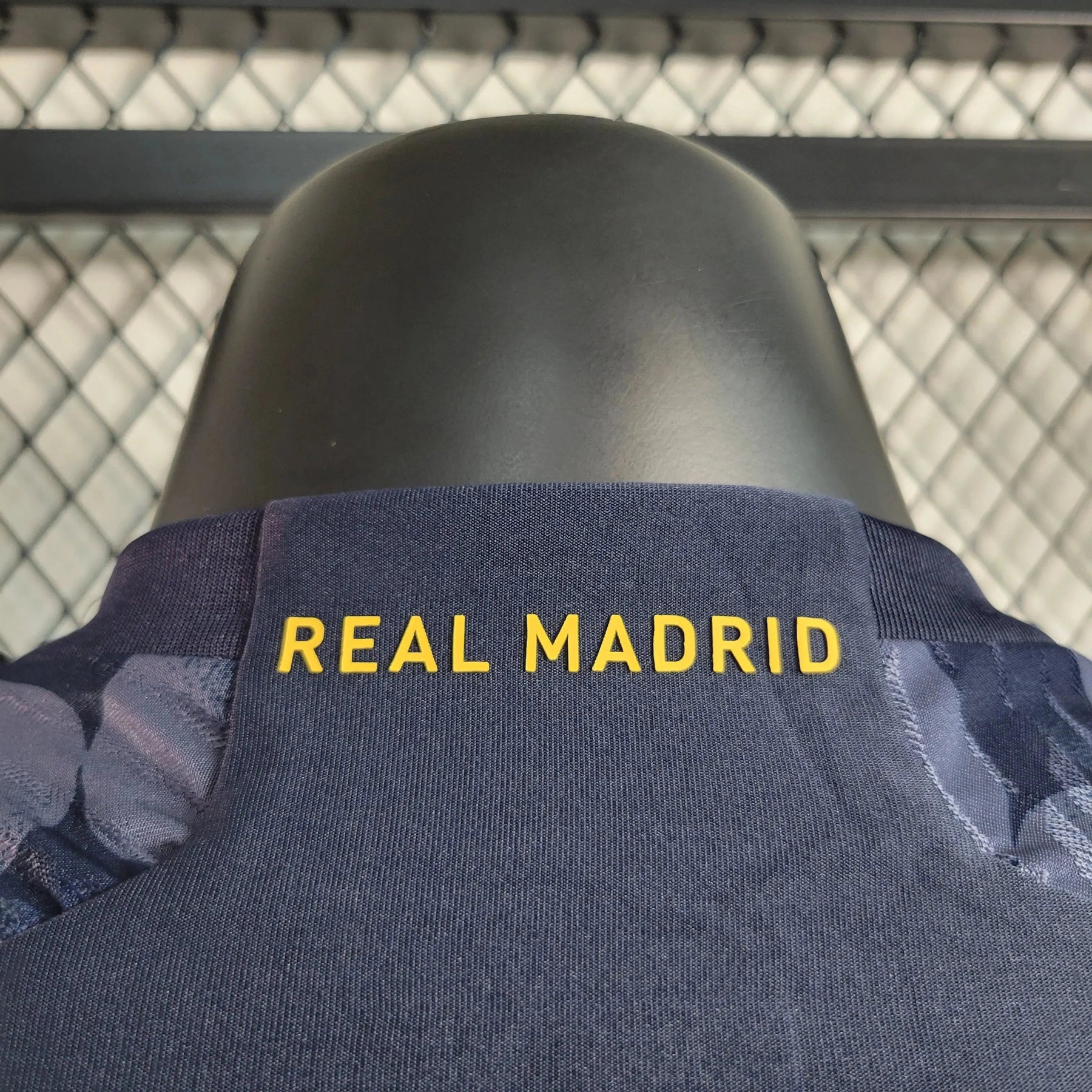 "Camisa Real Madrid Away 23/24 - Jogador Masculina Preta - Netmantos"