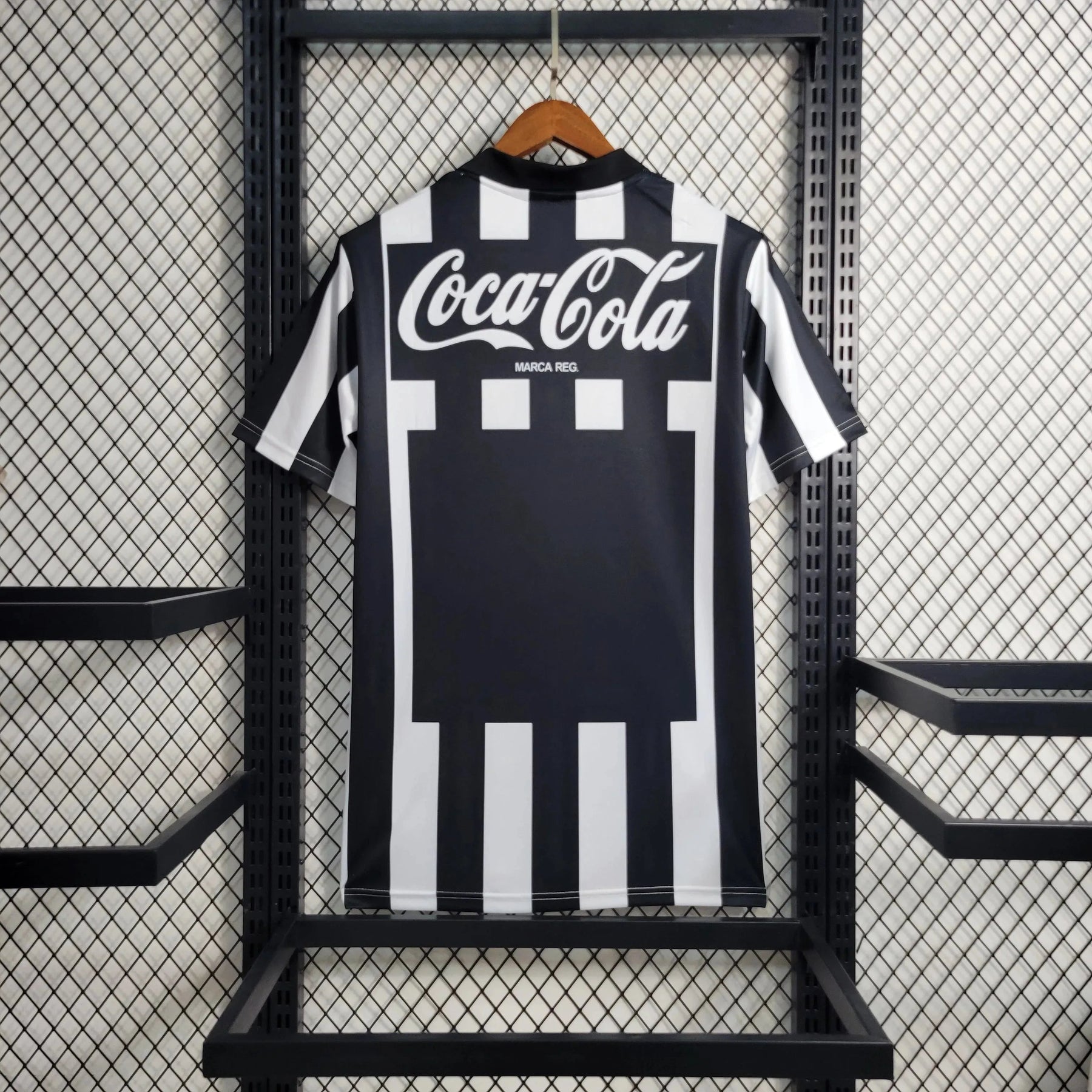 "Camisa Bota Fogo Retrô 1997 - Torcedor Masculina Coca Cola - Netmantos"