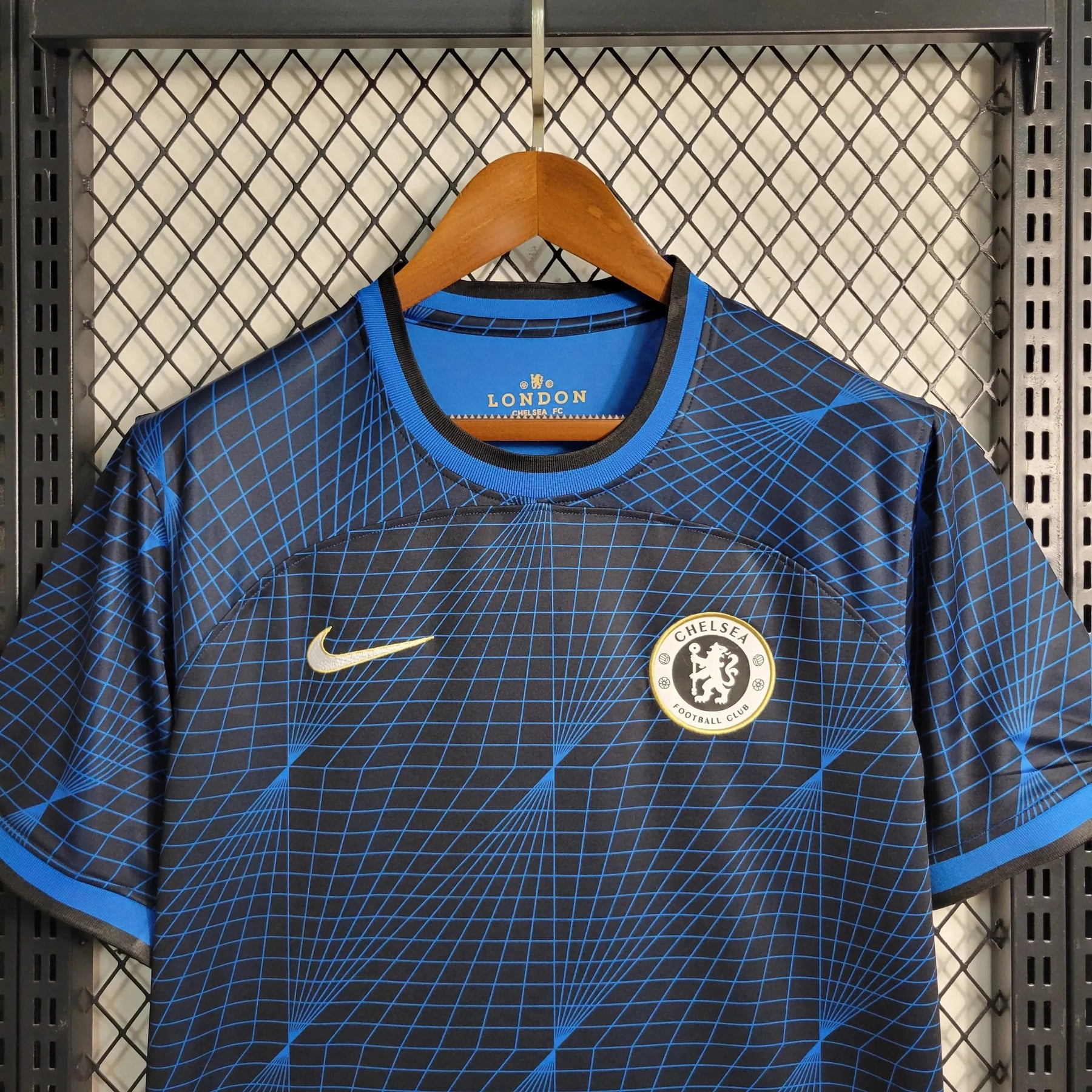 "Camisa Chelsea Away 23/24 - Torcedor Masculina Azul - Netmantos"