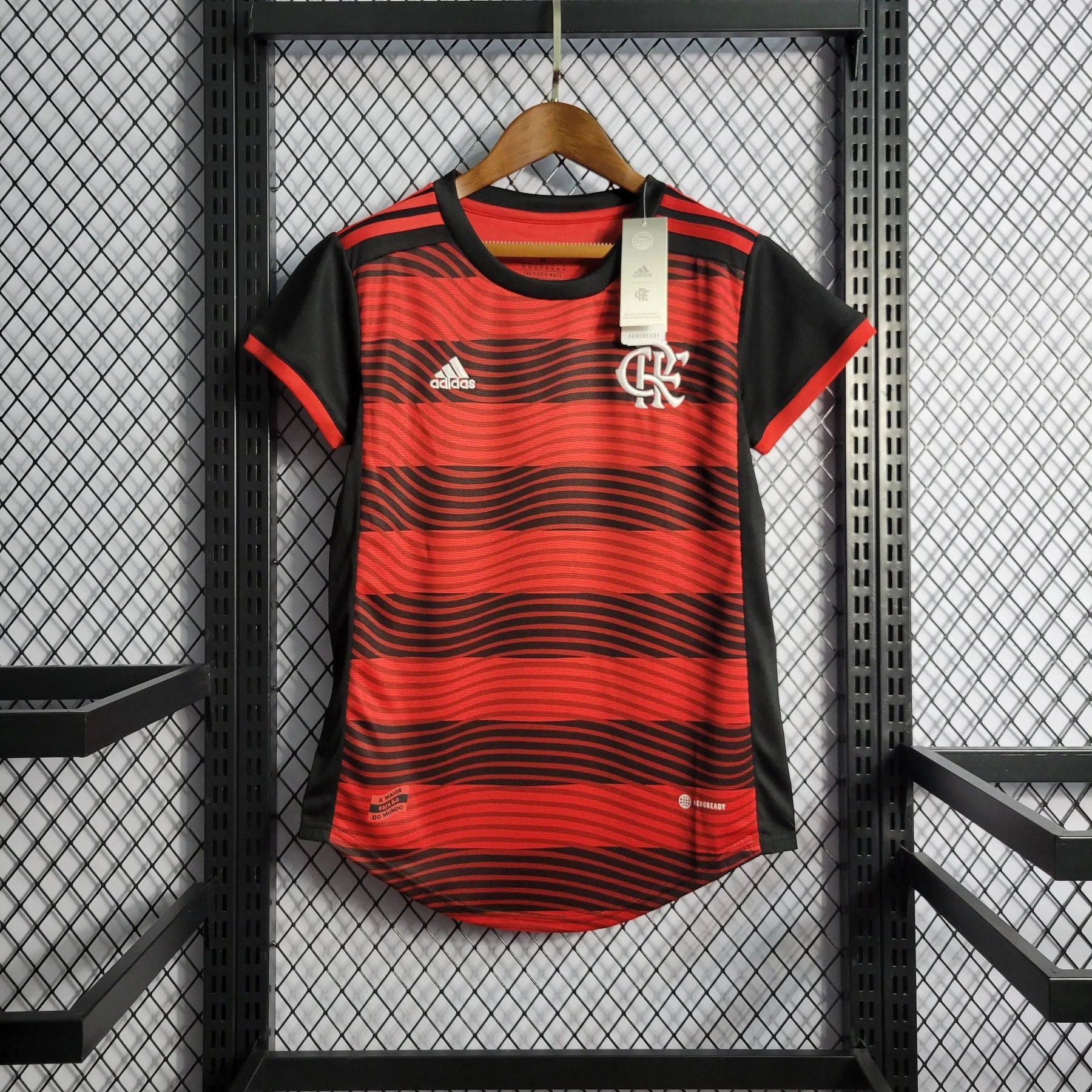 "Camisa Flamengo Home 22/23 - Torcedor Feminina Vermelha - Netmantos"