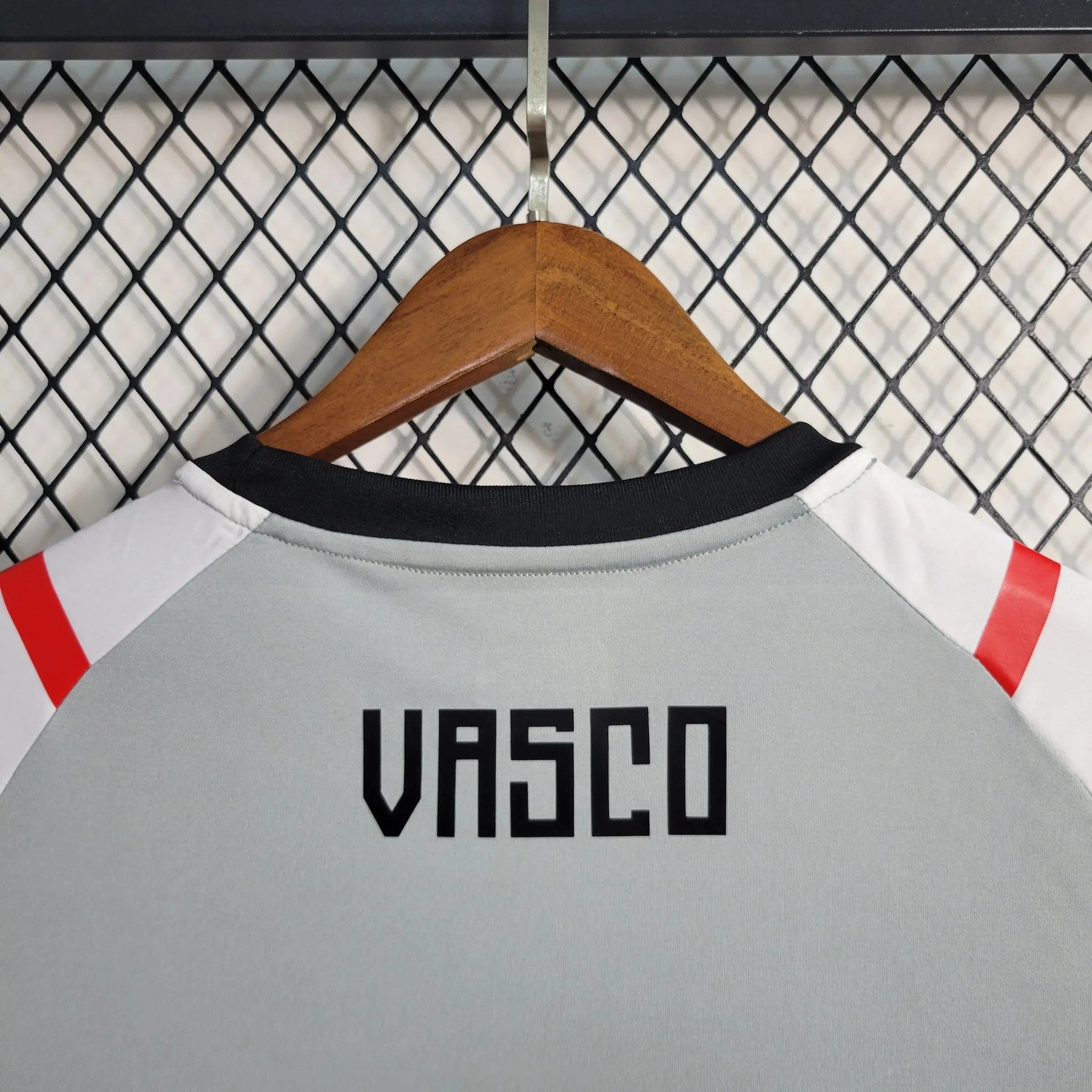 "Camisa Vasco Treino 23/24 - Torcedor Masculina Cinza - Netmantos"