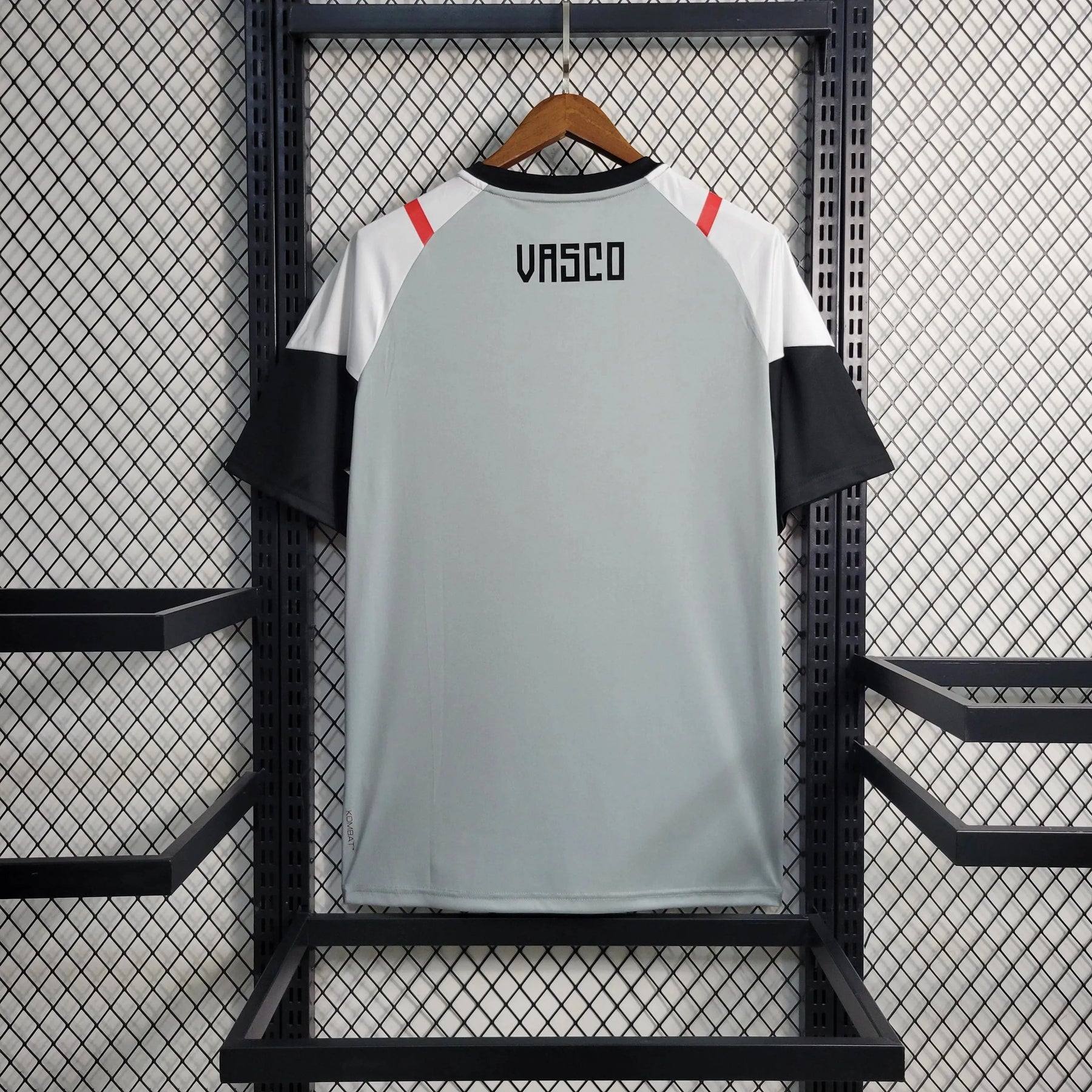 "Camisa Vasco Treino 23/24 - Torcedor Masculina Cinza - Netmantos"