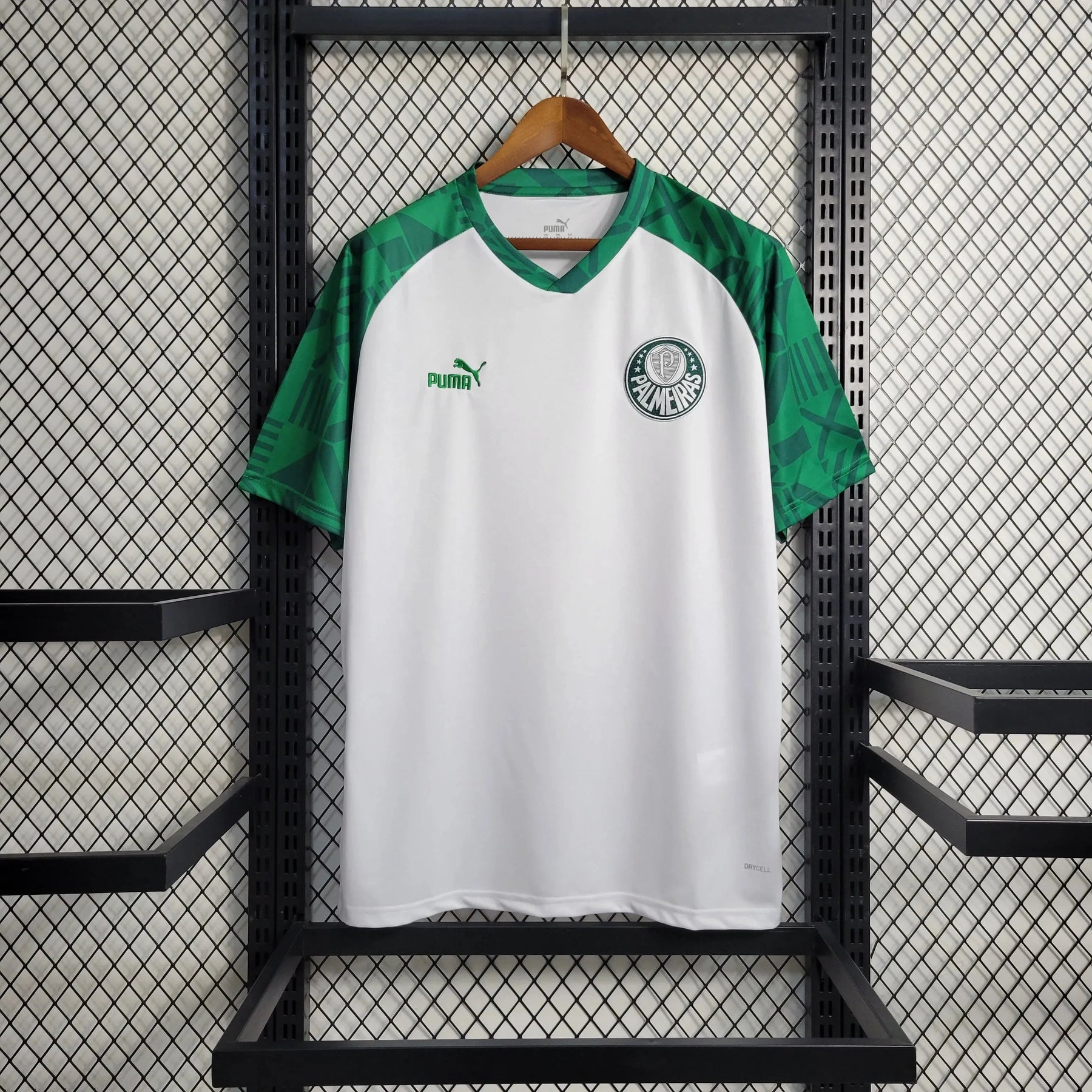 "Camisa Palmeiras Treino 23/24 - Torcedor Masculina Branca - Netmantos"