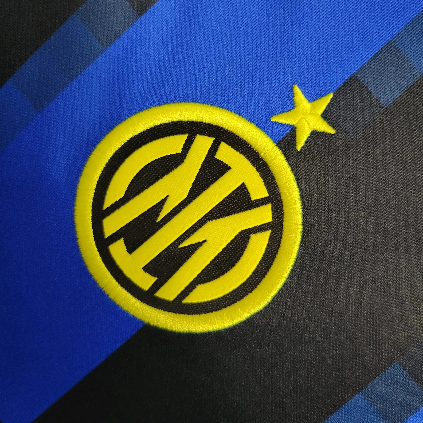 "Camisa Inter de Milão Home 23/24 - Torcedor Masculina Azul e Preta - Netmantos"