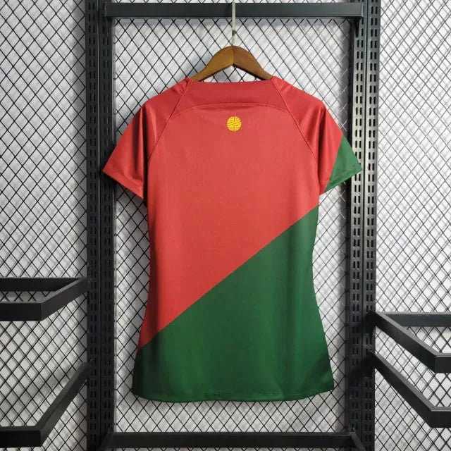 "Camisa Portugal Home 22/23 - Torcedor Feminina - Netmantos"