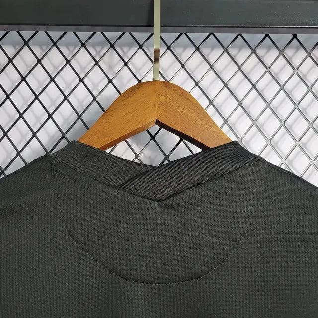 "Camisa Portugal Pré-Jogo 22/23 - Torcedor Masculina Preta - Netmantos"