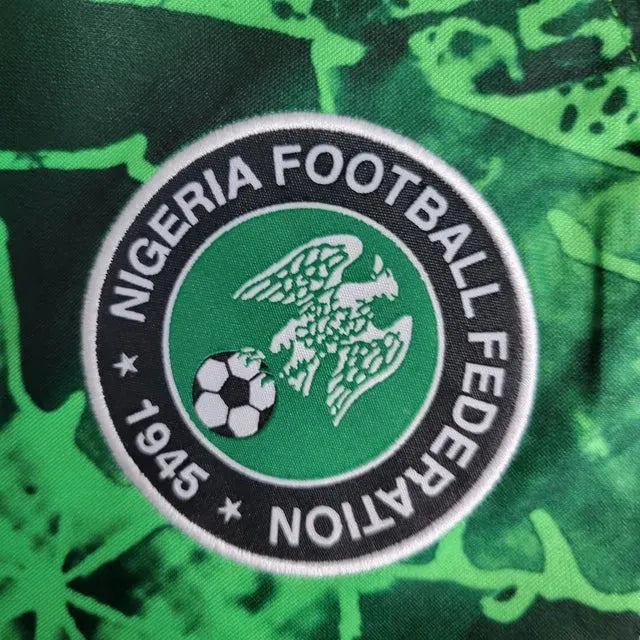 "Camisa Nigéria 22/23 - Torcedor Masculina Verde - Netmantos"
