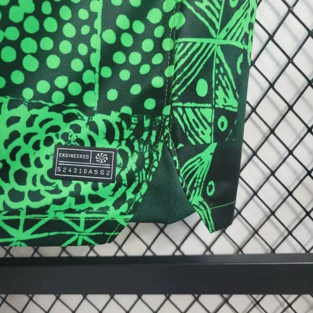 "Camisa Nigéria 22/23 - Torcedor Masculina Verde - Netmantos"
