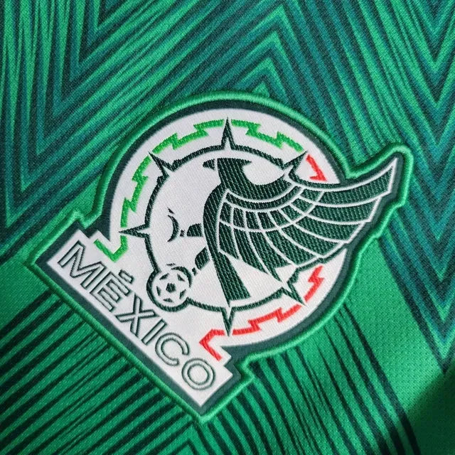 "Camisa México Home 22/23 - Torcedor Masculina Verde - Netmantos"