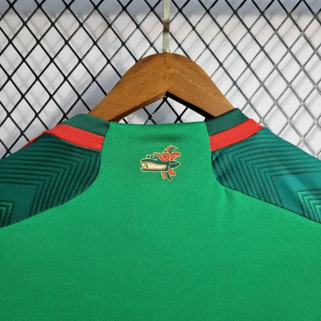 "Camisa México Home 22/23 - Torcedor Masculina Verde - Netmantos"
