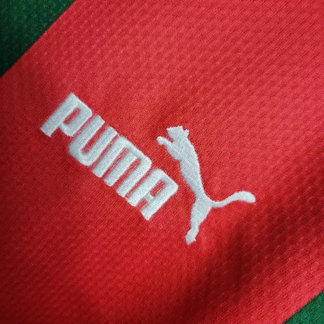"Camisa Marrocos Home 22/23 - Torcedor Masculina Vermelha - Netmantos"