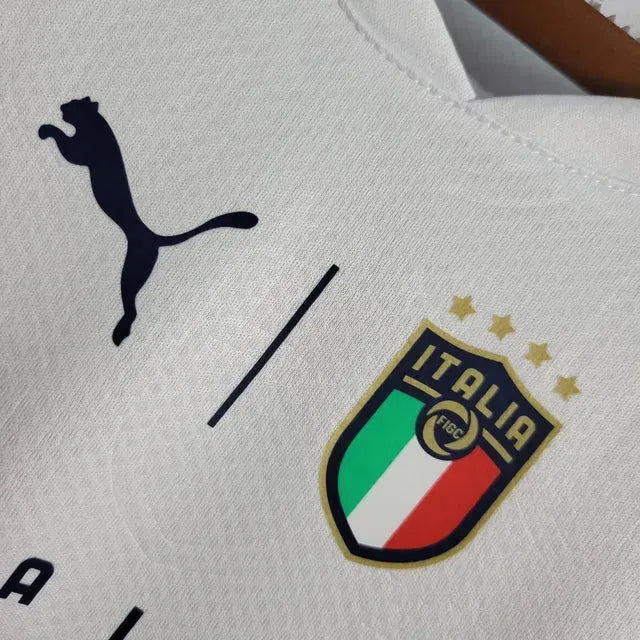 "Camisa Itália Away 2021- Torcedor Masculina Branca - Netmantos"