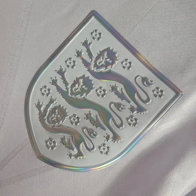 "Camisa Inglaterra Home 22/23 - Torcedor Masculina Branca Refletiva - Netmantos"