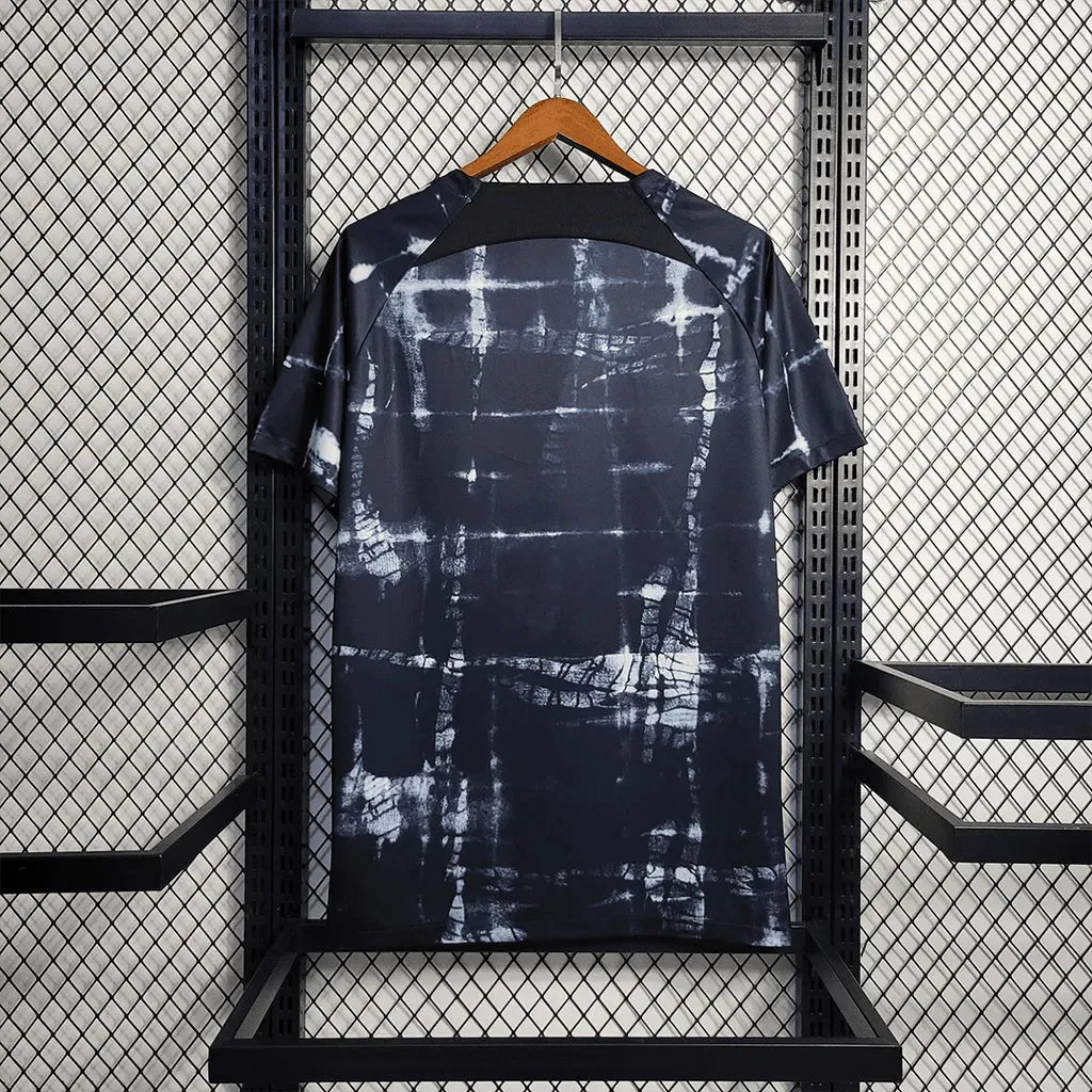 "Camisa Holanda Treino 22/23 - Torcedor Masculina Preta - Netmantos"