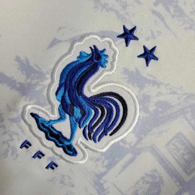 "Camisa França Away 22/23 - Torcedor Masculina Branca - Netmantos"