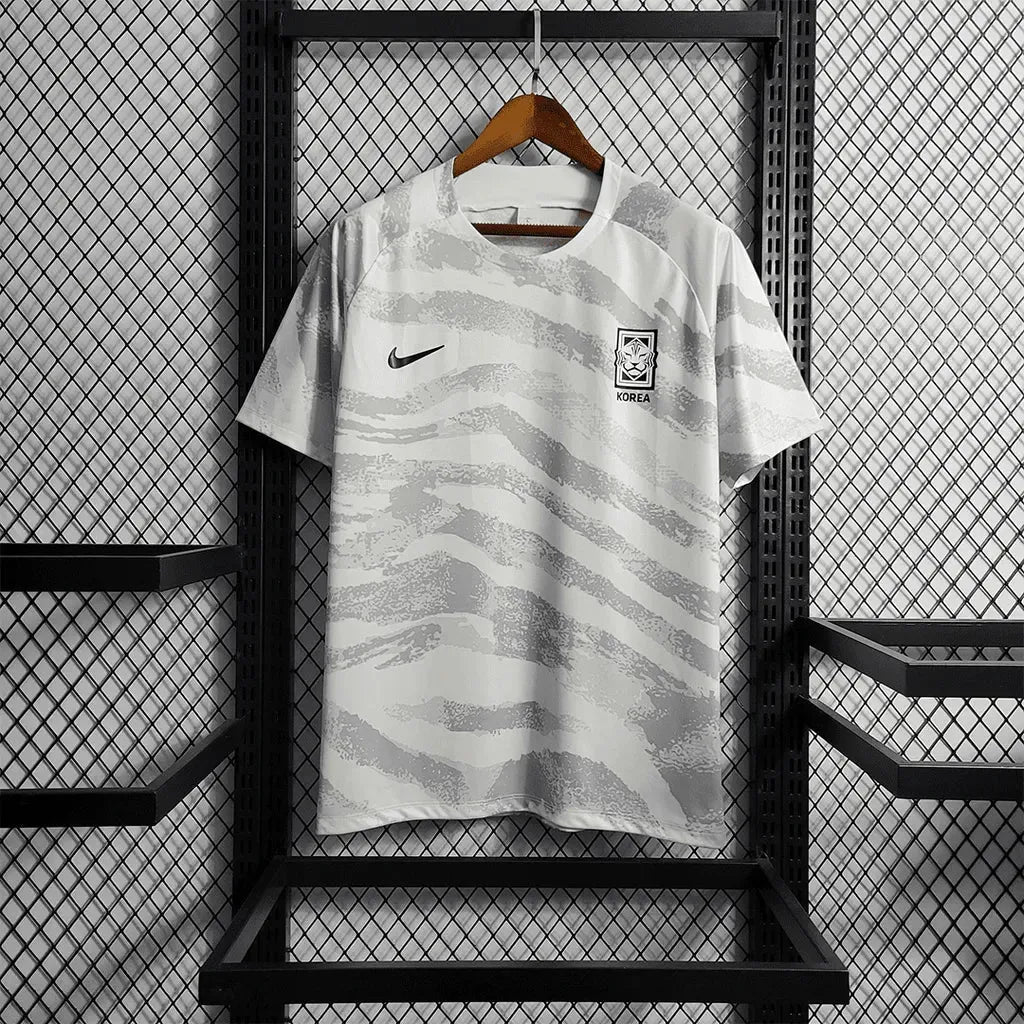 "Camisa Coréia Treino 22/23 - Torcedor Masculina Branca - Netmantos"