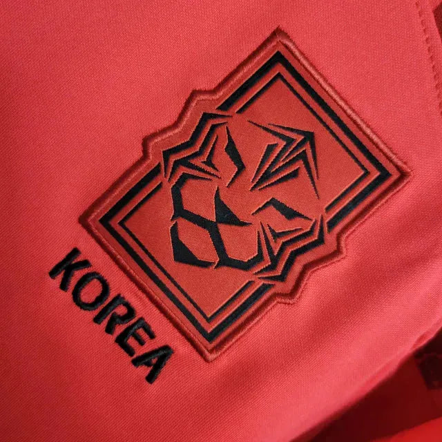 "Camisa Coréia Home 22/23 - Torcedor Masculina Vermelha - Netmantos"