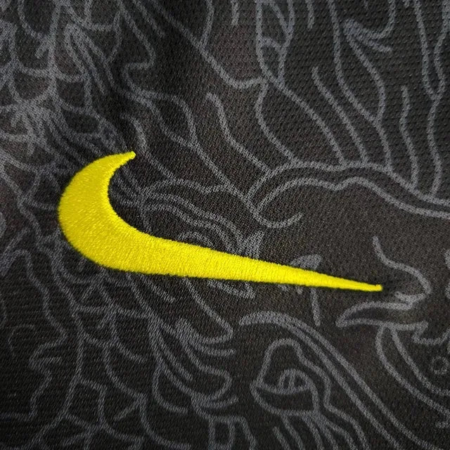 "Camisa China Away 2018 - Torcedor Masculina Preta - Netmantos"