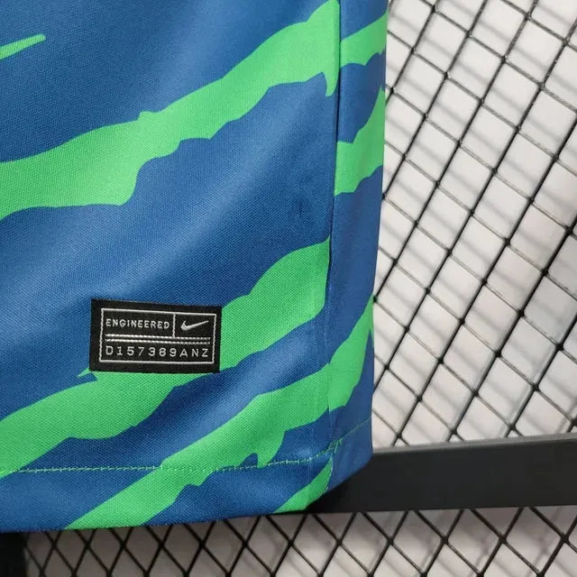 "Camisa Brasil Edição Especial 22/23 - Torcedor Masculina Verde e Azul - Netmantos"