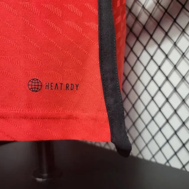 "Camisa Bélgica Home 22/23 - Jogador Masculina Vermelha - Netmantos"